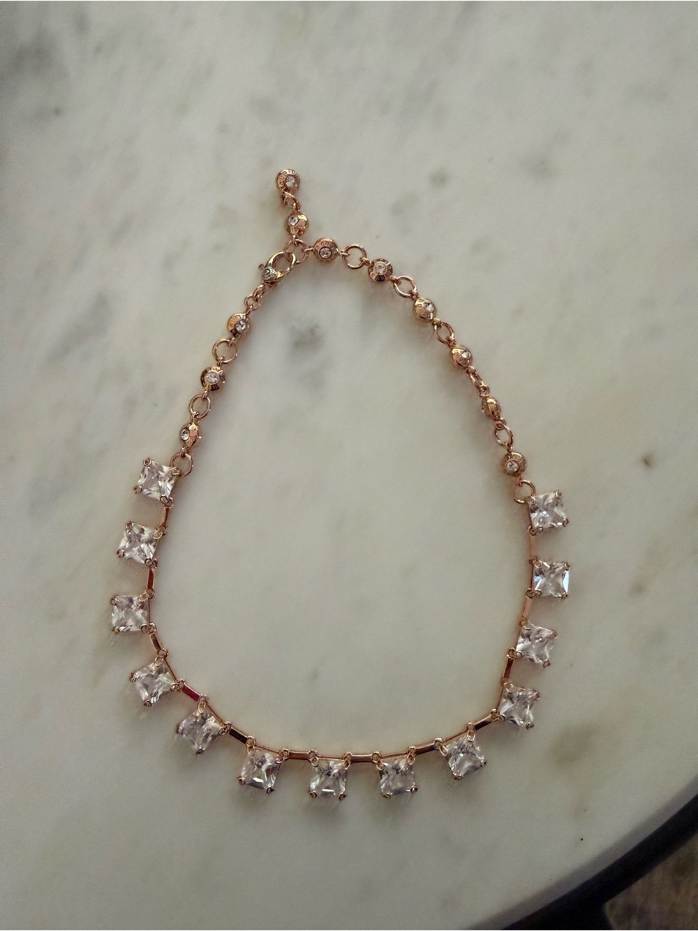 henri bendel Rose Gold Adjustable Collar Necklace - Picture 2 of 5